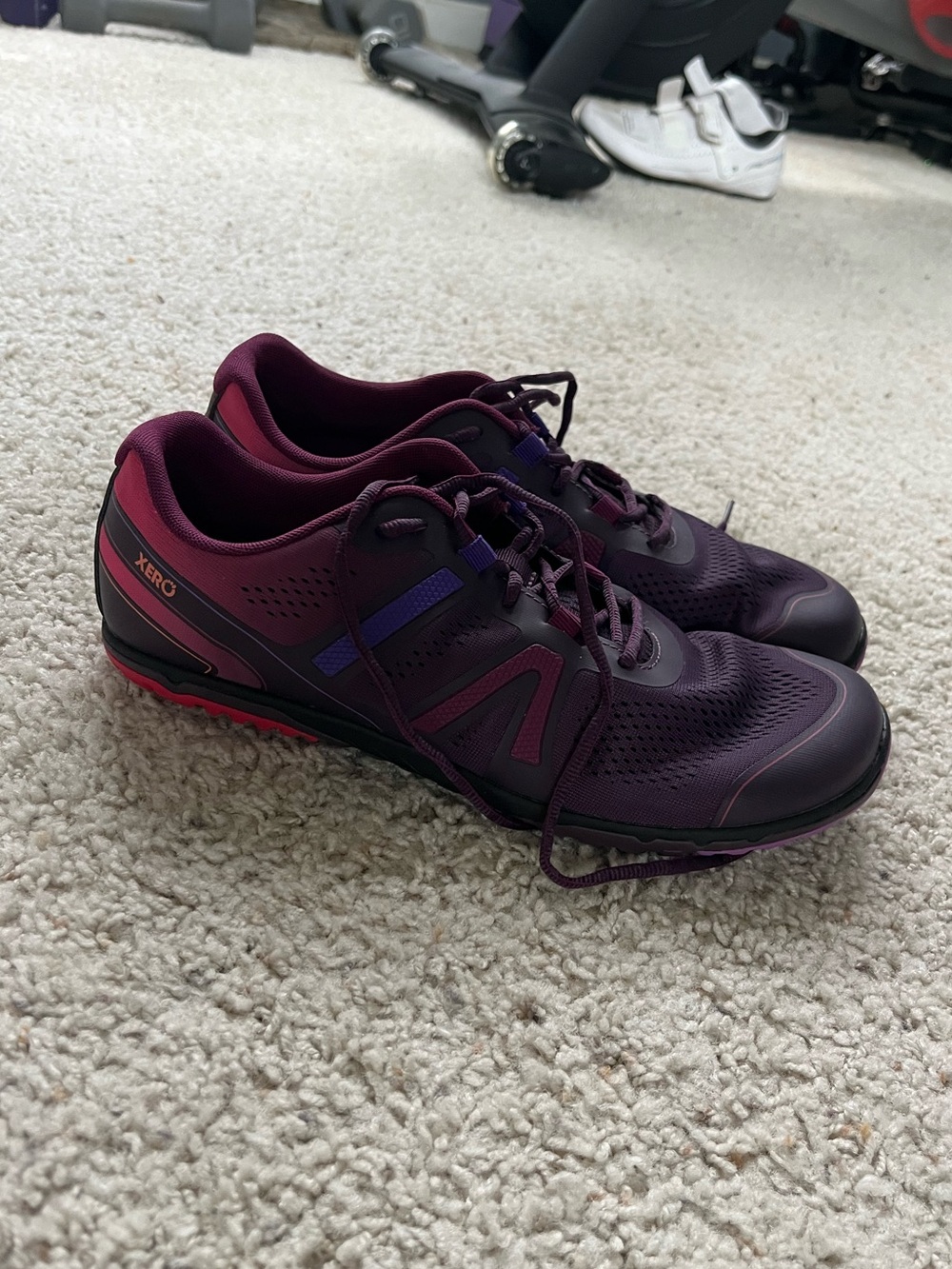 Xero Women's Barefoot running shoes in gradient purple -  womens 12